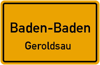 Baden-Baden Geroldsau
